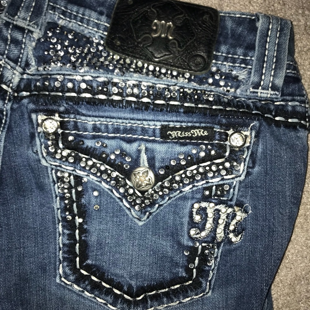 SPARKLE MISS ME SKINNY JEANS 💗✨